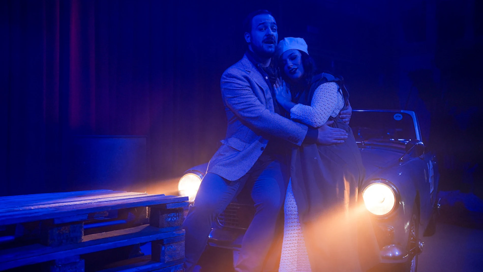 "La bohème" representada en Garaje Lola
