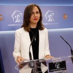 Rueda de prensa de la líder de Podemos, Ione Belarra en el Congreso