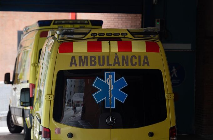 Unas ambulancias, en una imagen de archivo