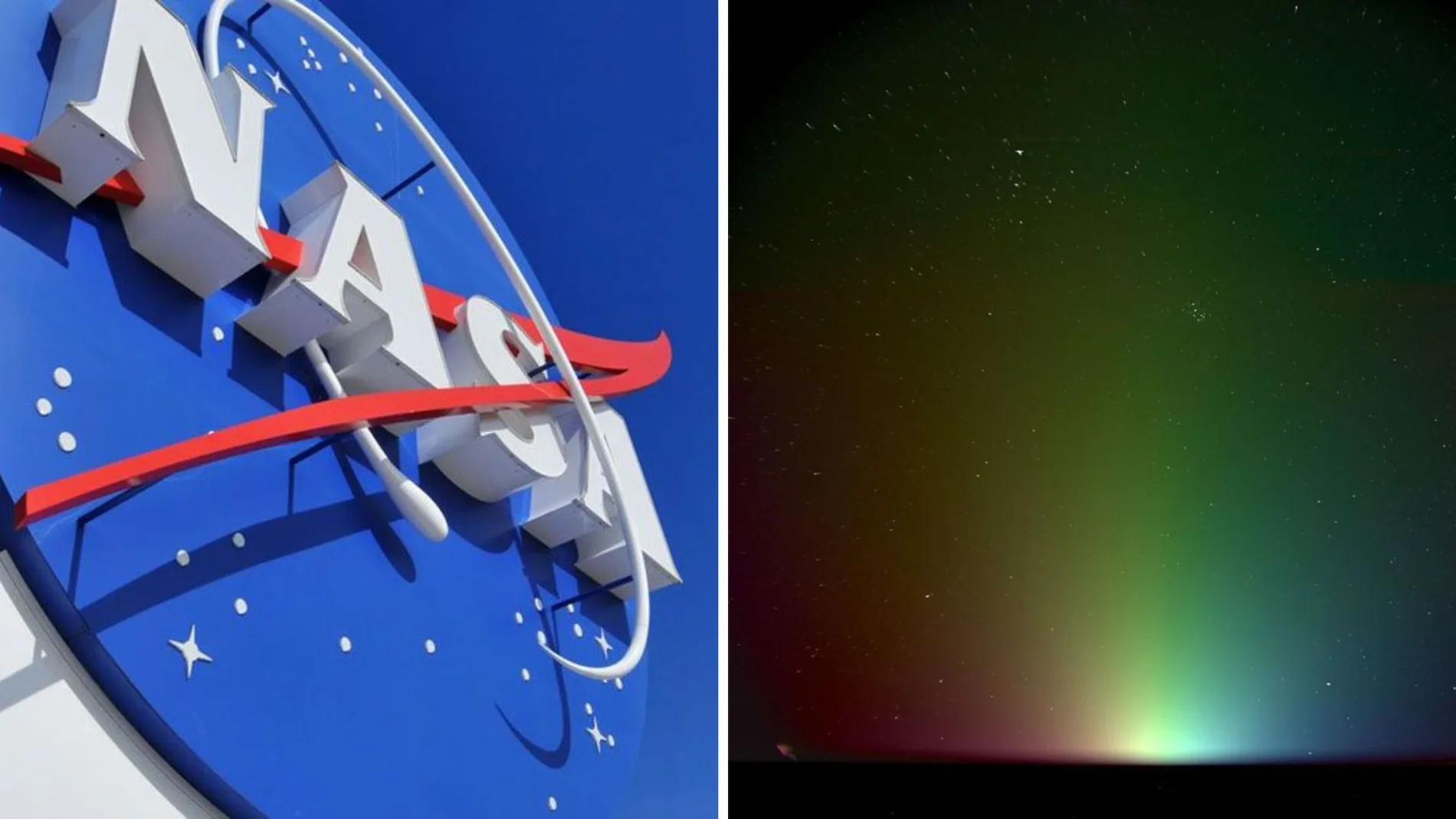 La NASA capta el primer "arcoíris solar" en mitad del espacio: el resultado del polvo cósmico y la difusión de la luz solar