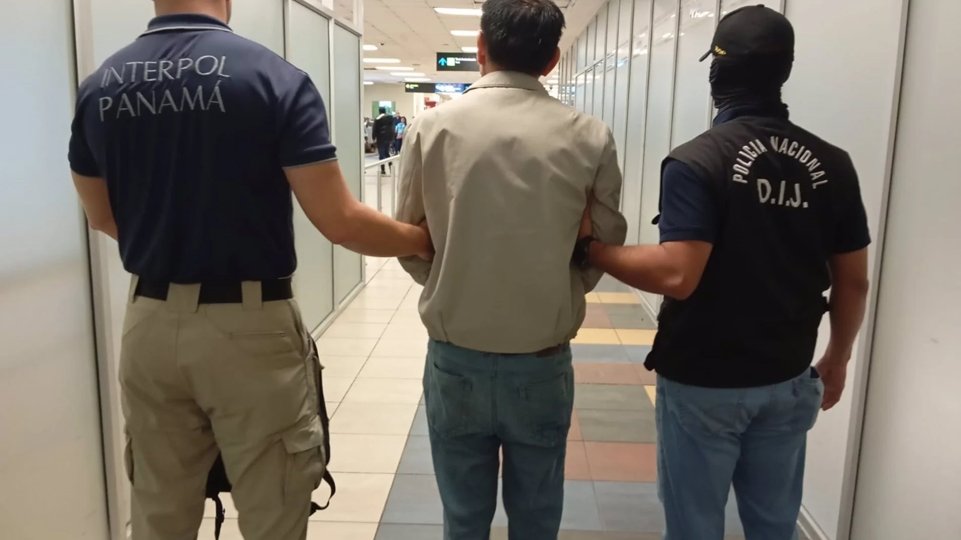 Imagen del sospechoso detenido.