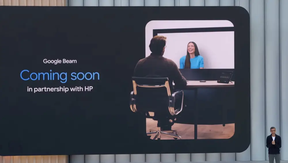 Google Beam en I/O 2025