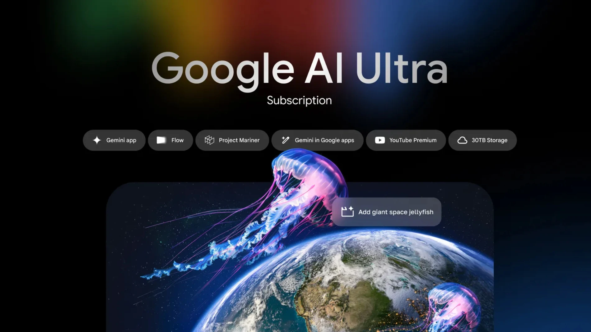 Google AI Ultra es la suscrpición con IA más avanzada de Google One