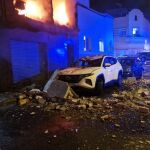 Un fallecido tras una explosión y un incendio en una vivienda de La Laguna