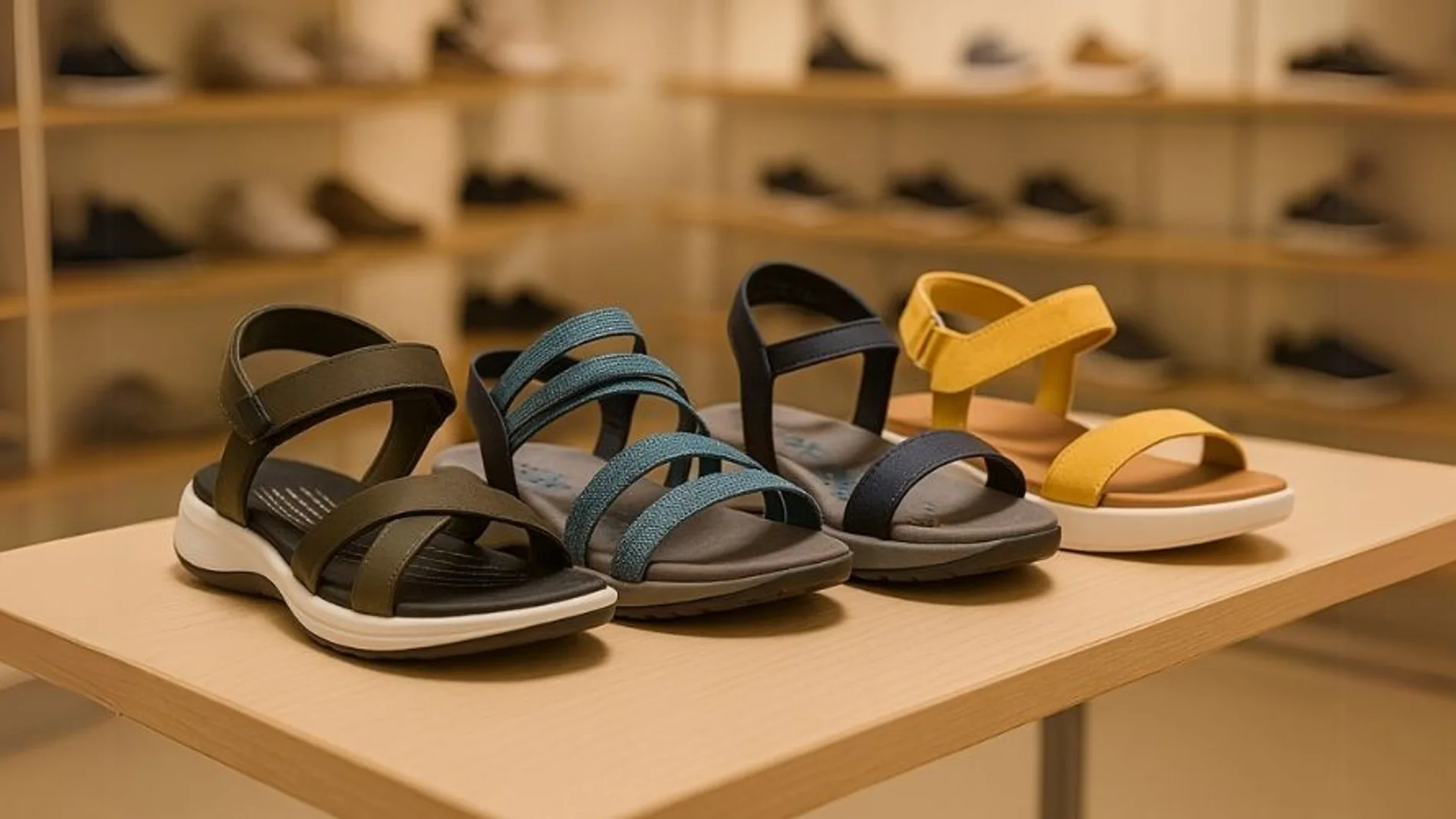 Geox, Skechers, Clarks