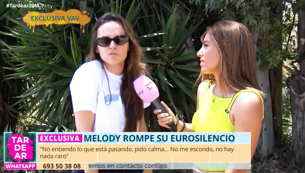 Melody rompe su silencio en Telecinco después de 'Eurovisión': así han sido sus primeras palabras