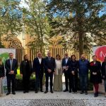 Mazarías y De Vicente durante la presentación de la 50 edición del Museg