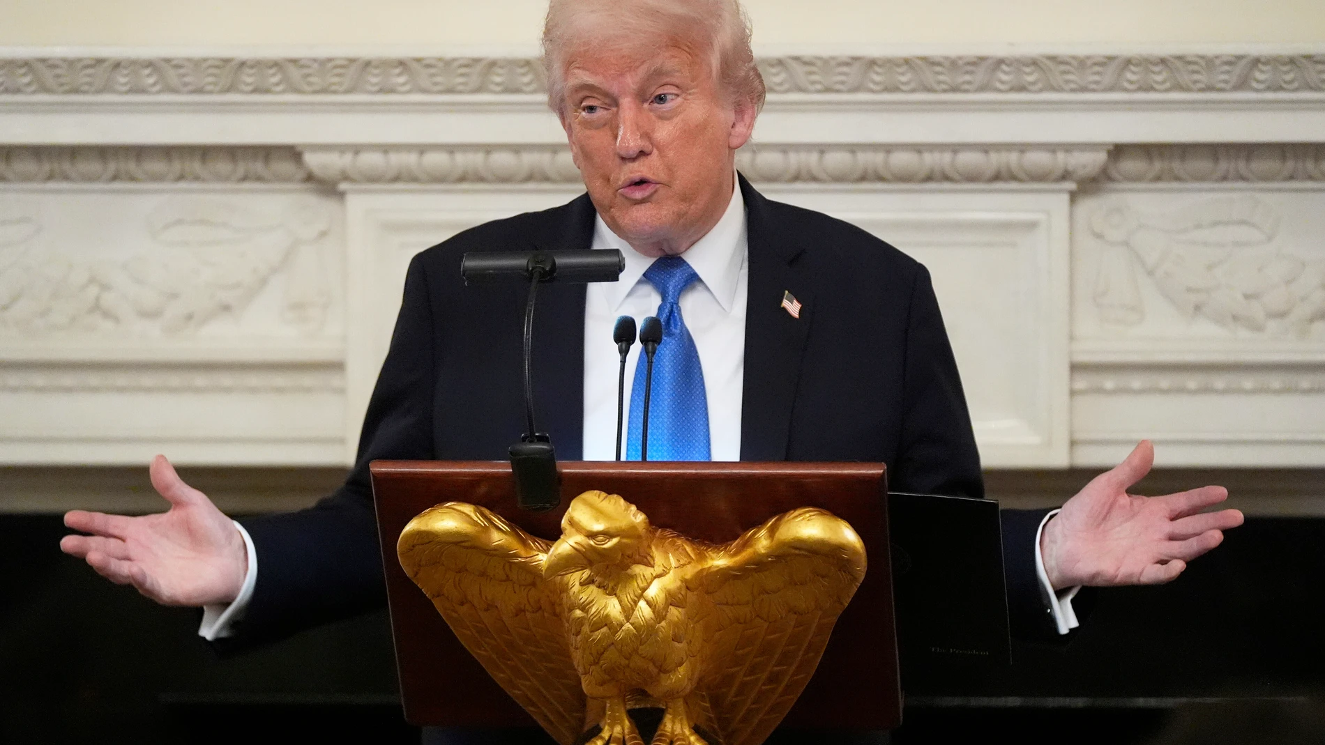 Donald Trump cree que "al vez tendría algún significado adicional" que Ucrania y Rusia negociaran la paz en el Vaticano