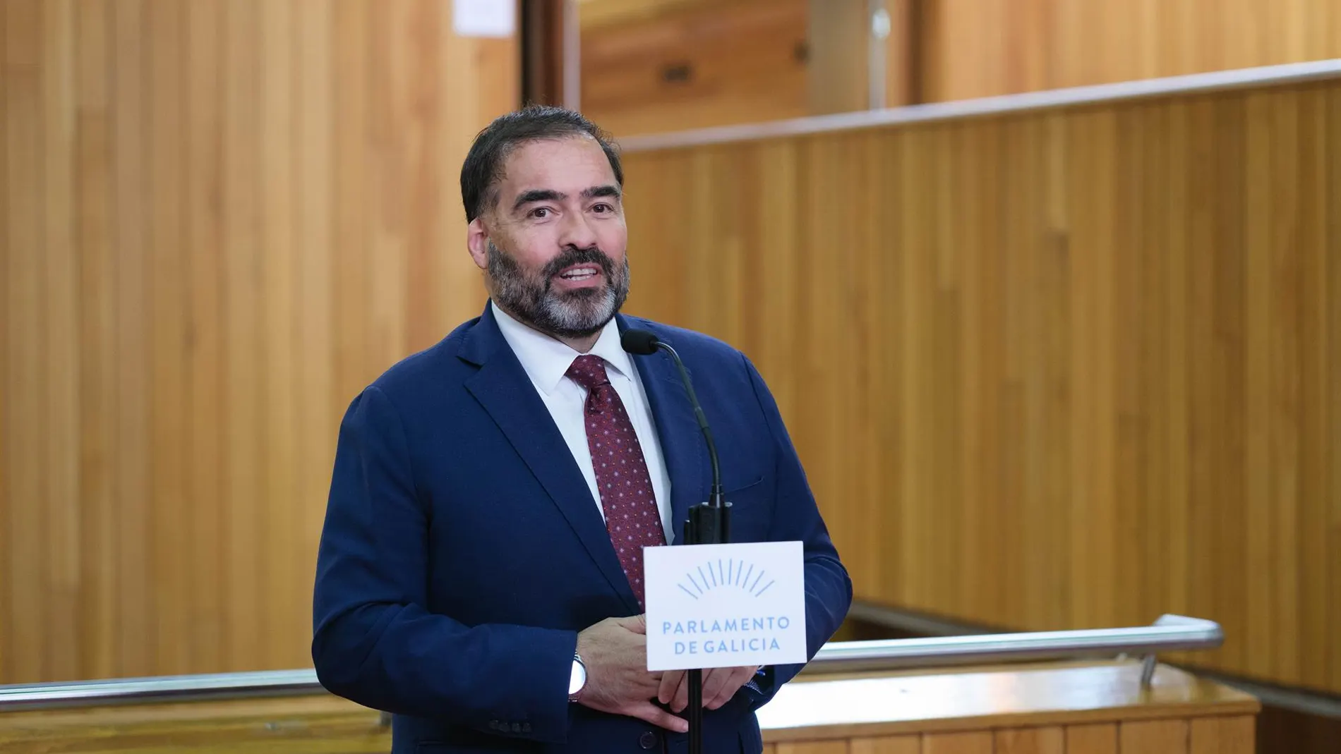 El portavoz parlamentario del PP, Alberto Pazos.