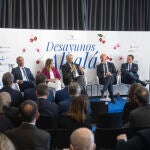 Desayunos Alcalá. Los seis rectores de las universidades públicas (Complutense, Autónoma, Carlos III, Politécn
