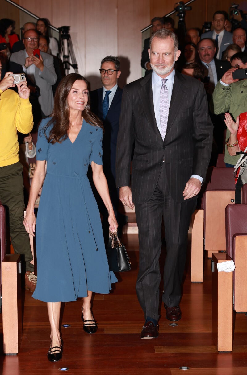 Los Reyes Letizia y Felipe en la 86ª edición de los Premios de la Asociación de Prensa.