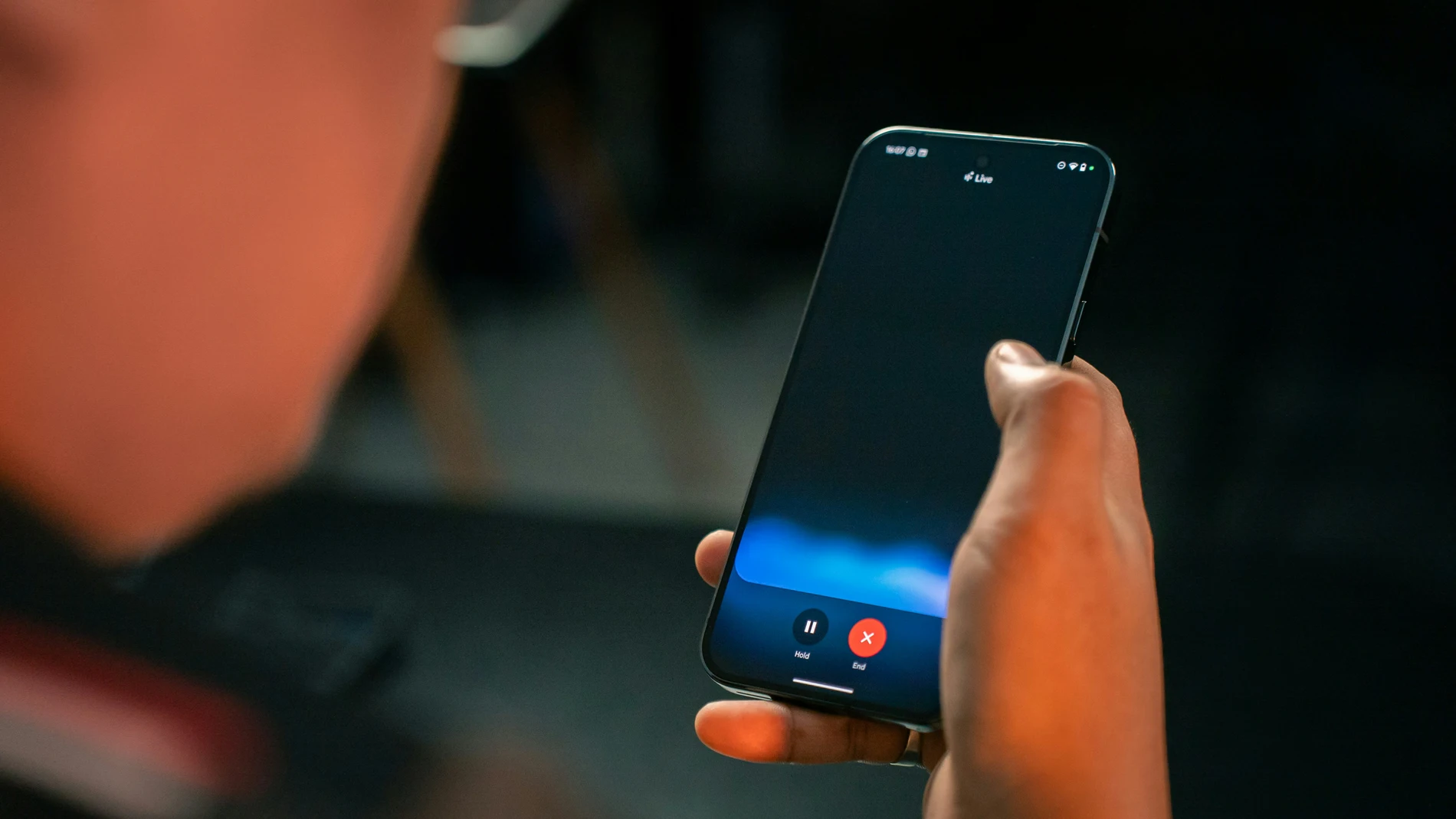 Google Gemini en un smartphone