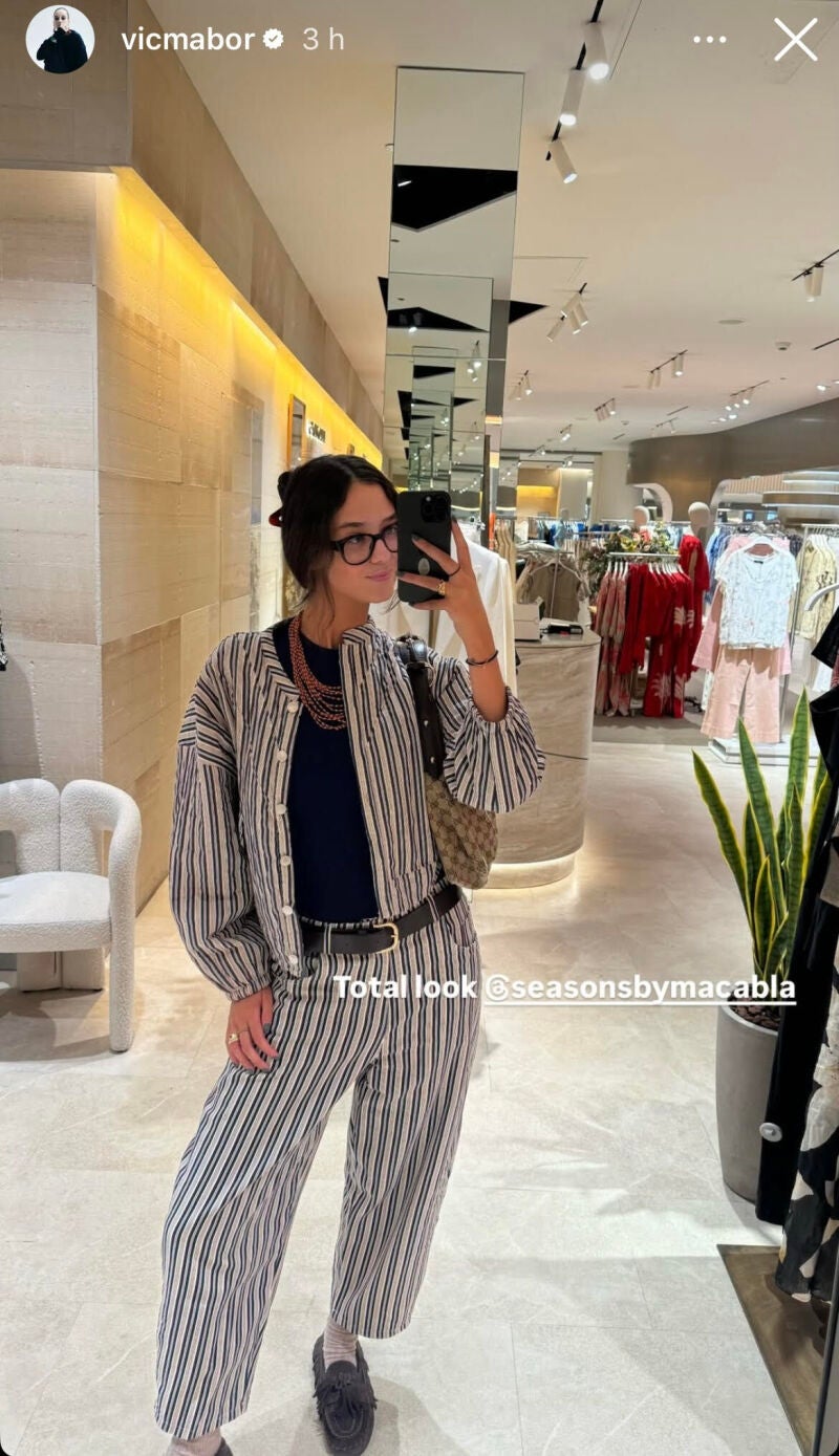 El look de Victoria Federica.
