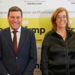 Fernández Carriedo y Ángeles Armisén, en la FRMP