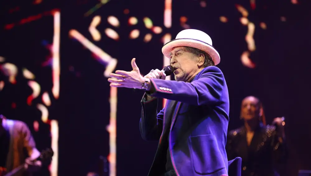 Joaquín Sabina en su concierto de Madrid