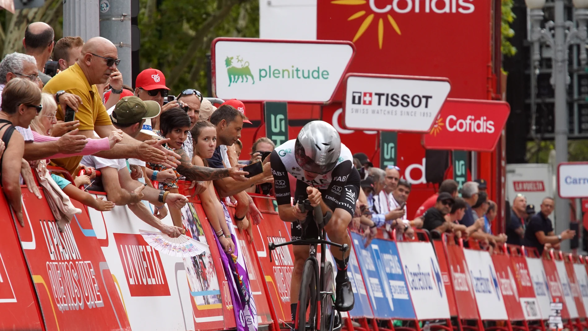 Última contrarreloj de La Vuelta celebrada en Valladolid