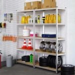 Parece de outlet: 2 estanterías galvanizadas por menos de 45 euros para organizar cualquier estancia