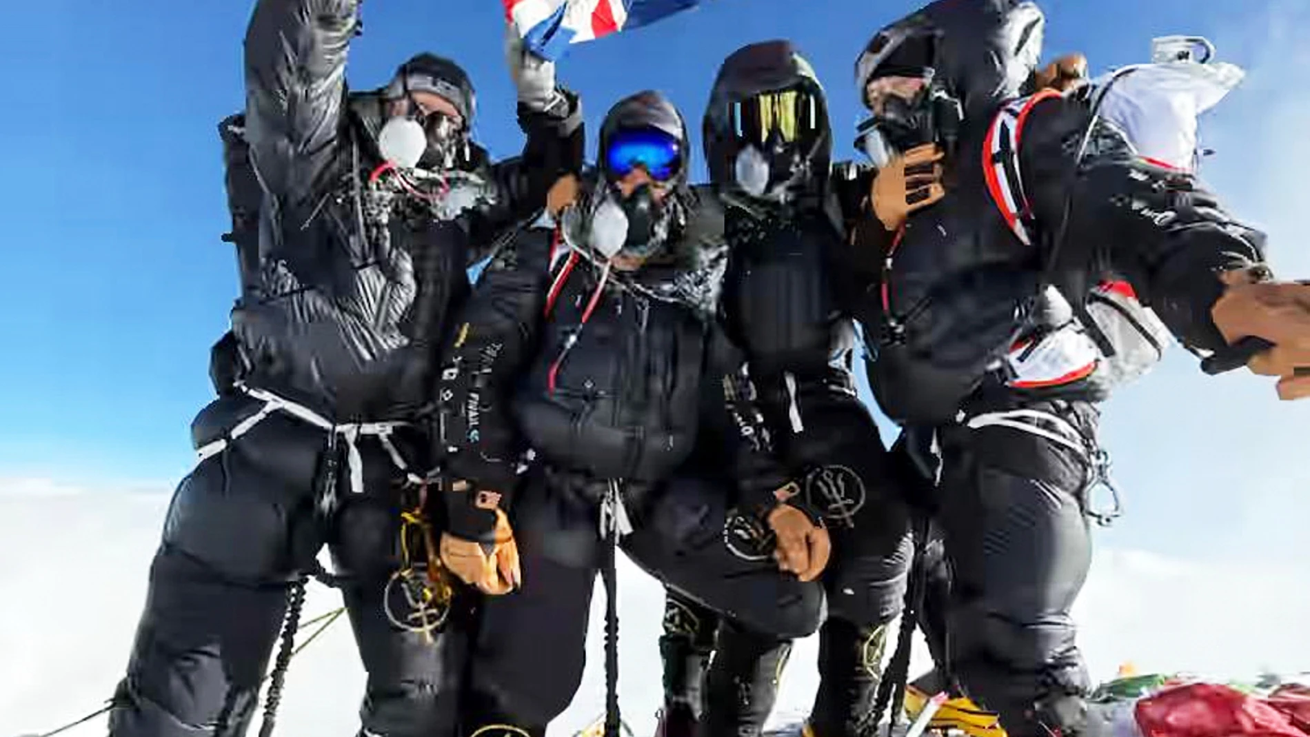 Expedición británica que coronó el Everest en menos de cinco días