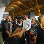 Accesos controlados al Aeropuerto de Madrid Barajas. David Jar