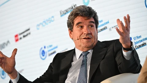 El gobernador del Banco de España, José Luis Escrivá, participa en el Foro Internacional Expansión.