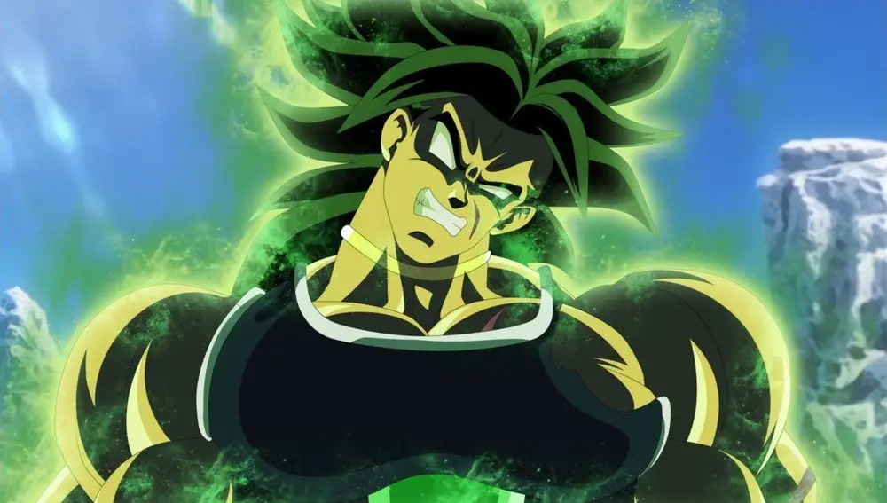Broly comienza a desatar su poder en Dragon Ball Super: Broly