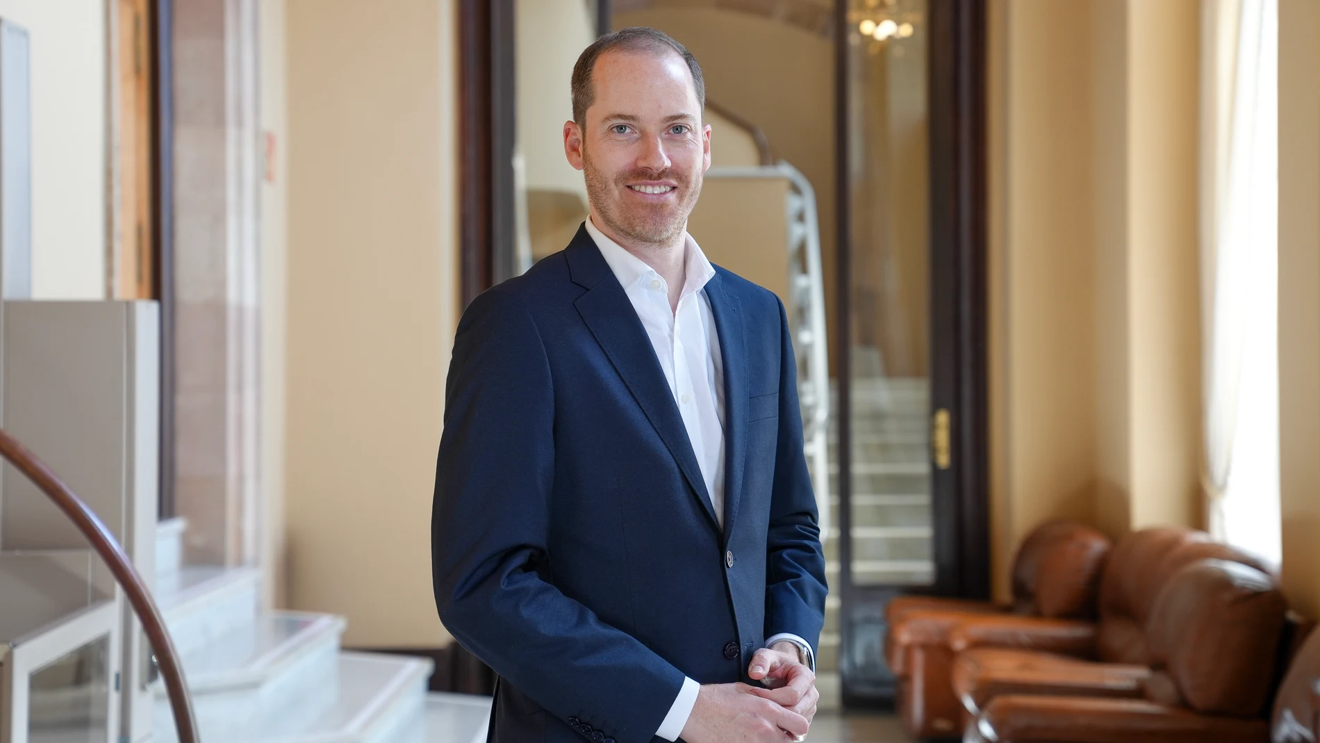 Juan Fernández, diputado y portavoz del Partido Popular en Cataluña