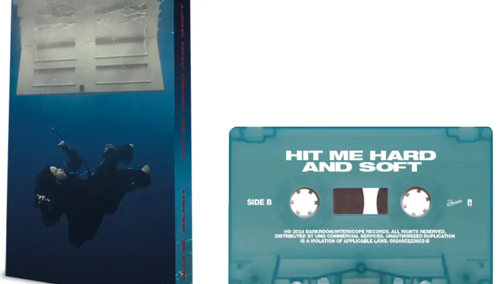 Uno de los álbumes de Billie Eilish en cassette