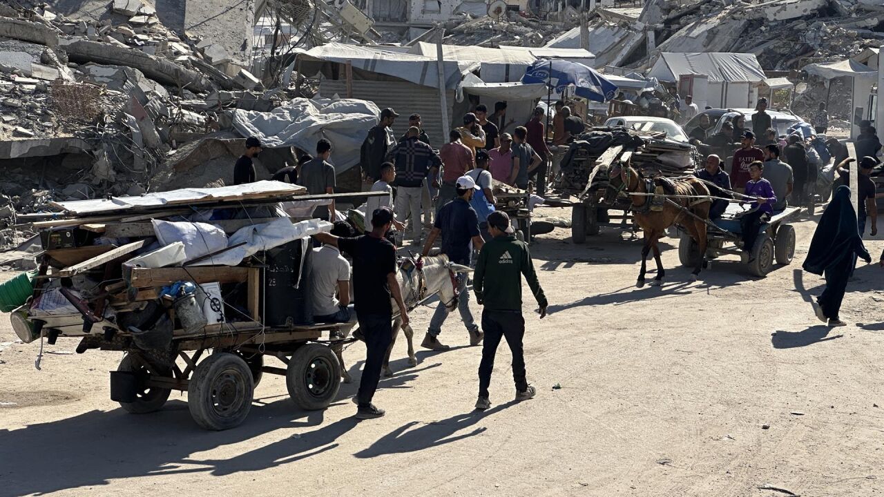 イスラエルはガザ地区の北に「すべての住民」に新しい避難命令を発行します