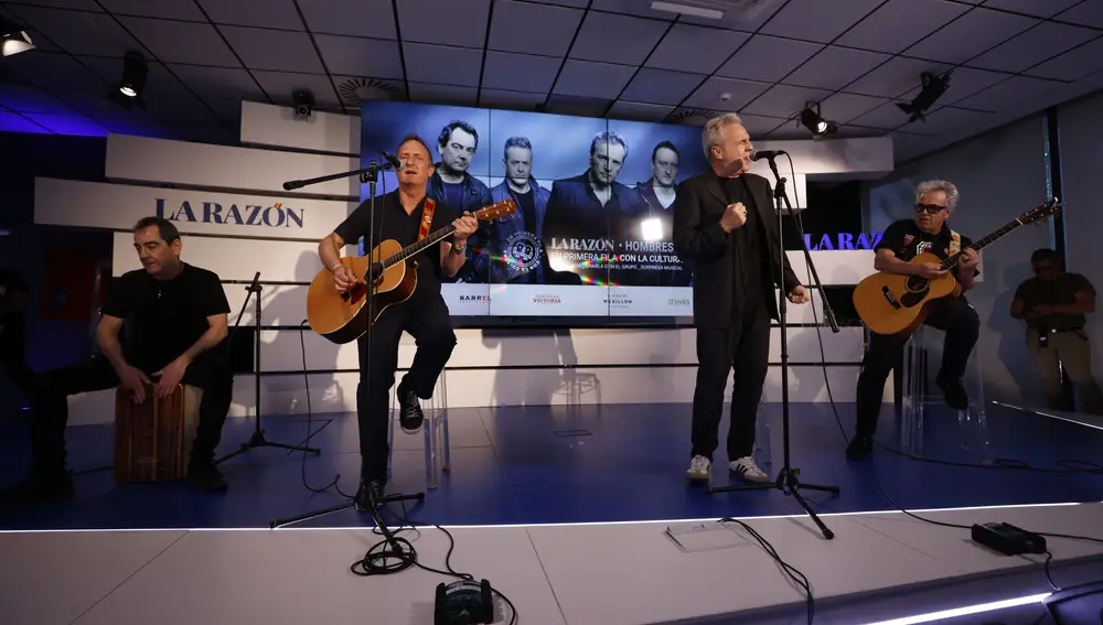 Hombres G en La Razón