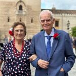 Rafaela y Enrique en la Feria de Sevilla