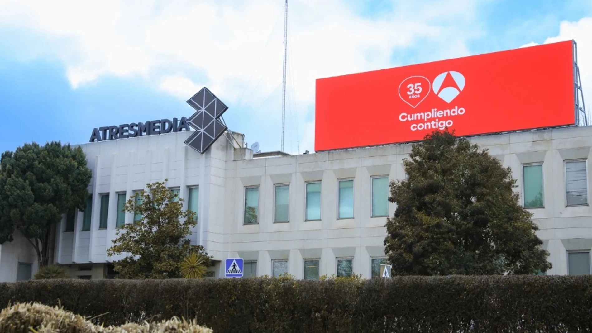 Fachada principal de Atresmedia