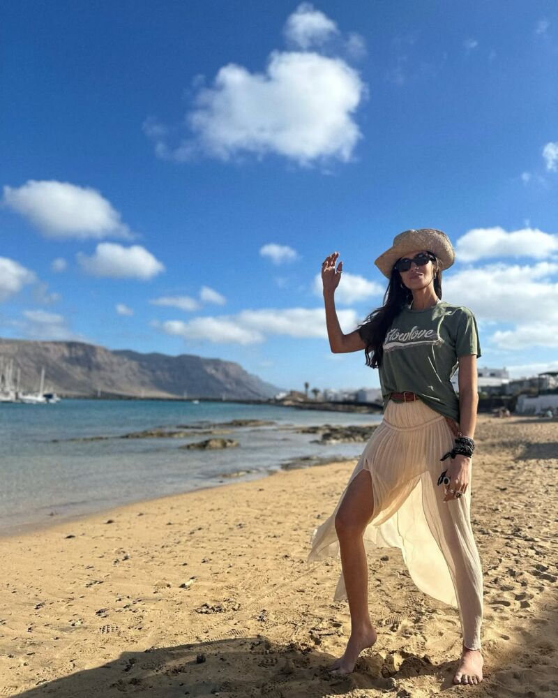 El look de Sara Carbonero.