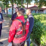 El subdelegado del Gobierno en Valladolid, Jacinto Canales, visita a los jóvenes que están aprendiendo de la mano del Servicio Público de Empleo Estatal -SEPE- y la Fundación Secretariado Gitano