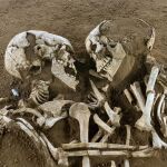 Hallazgo histórico: los "Amantes de Valdaro" y la historia de cómo acabaron abrazados bajo tierra durante más de 5.000 años