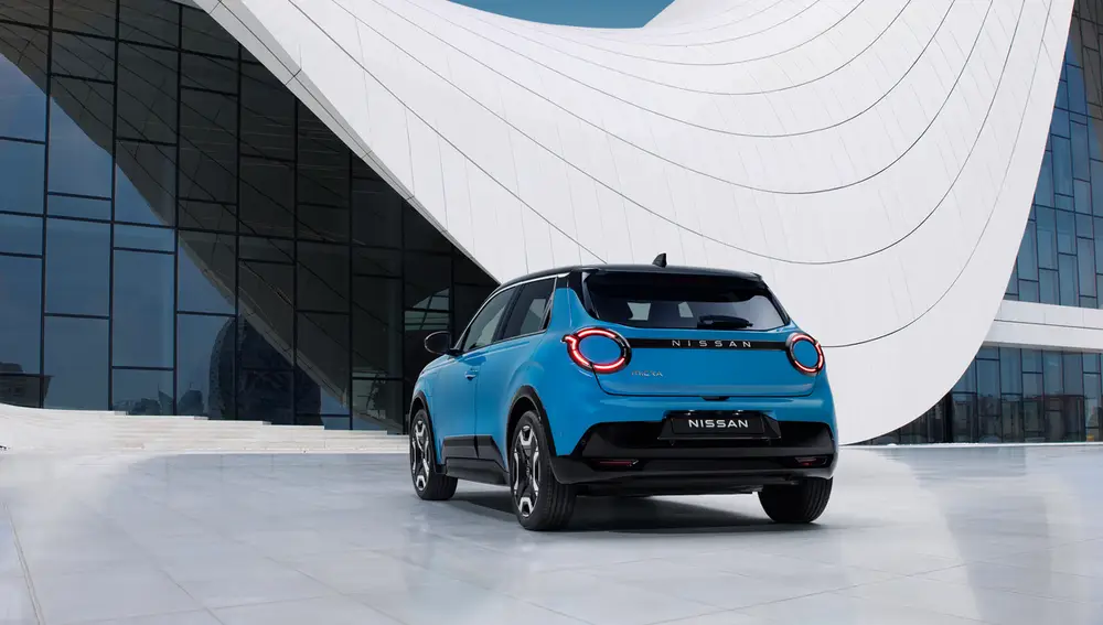Parte trasera del nuevo Nissan Micra