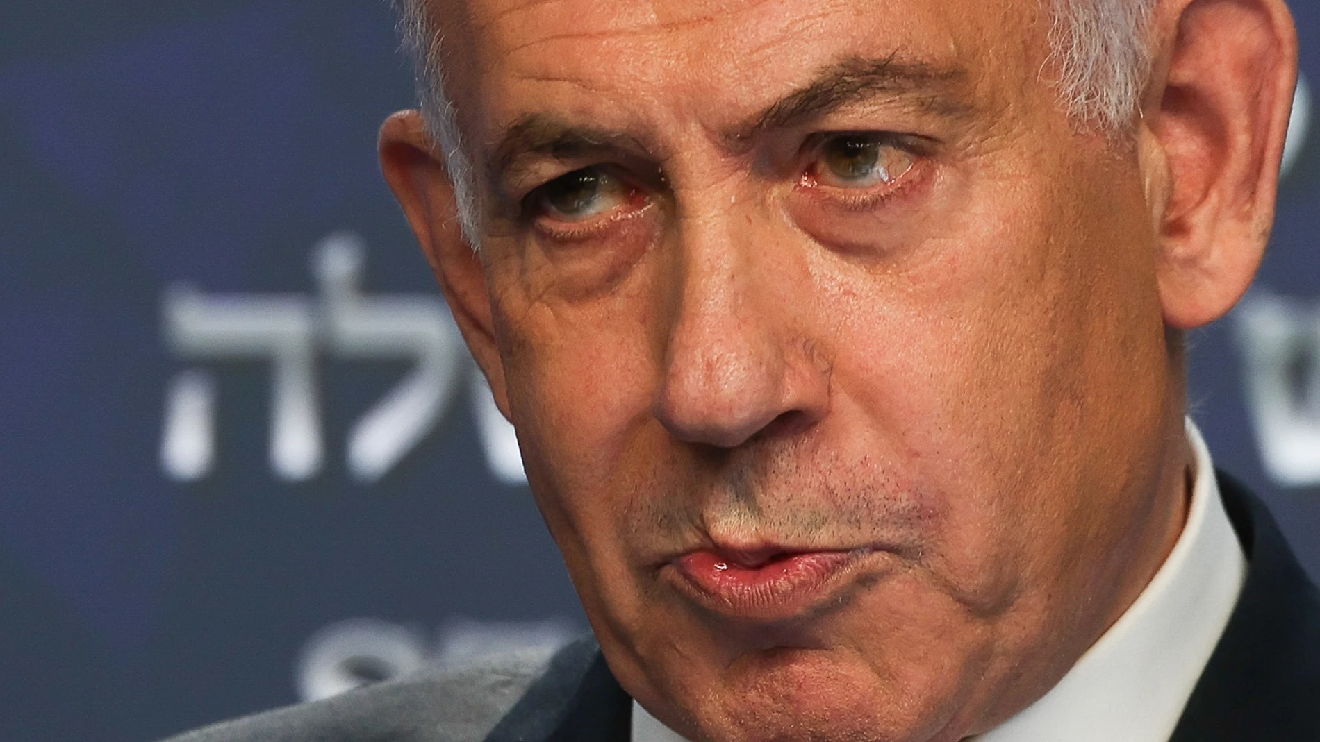 JERUSALEM (-), 21/05/2025.- Israeli Prime Minister Benjamin Netanyahu addresses a press conference in Jerusalem, 21 May 2025. (Jerusalén) EFE/EPA/RONEN ZVULUN / POOL