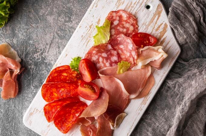 Tabla de embutido ibérico