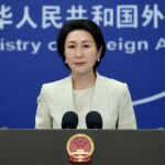 La portavoz del Ministerio de Relaciones Exteriores de China, Mao Ning