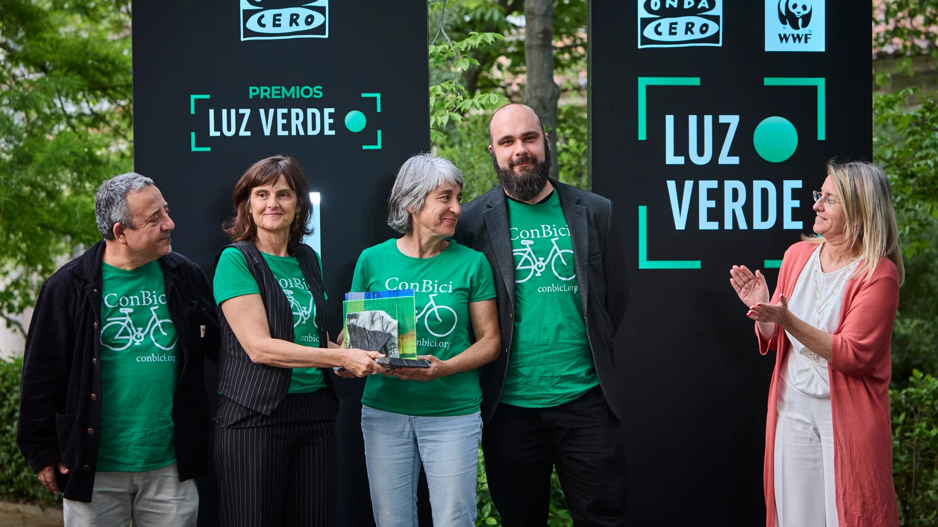 Entrega de los Premios Luz Verde organizados por WWF y OndaCero en Madrid. (Real Jardín Botánico de Madrid.© Alberto R. Roldán / Diario La Razón. 21 05 2025