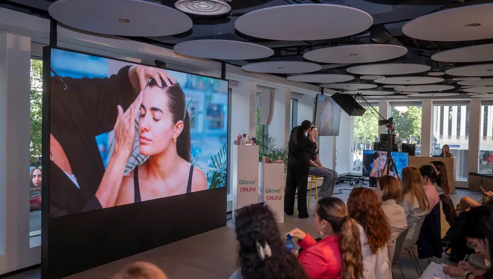 El evento de Glovo Beauty.