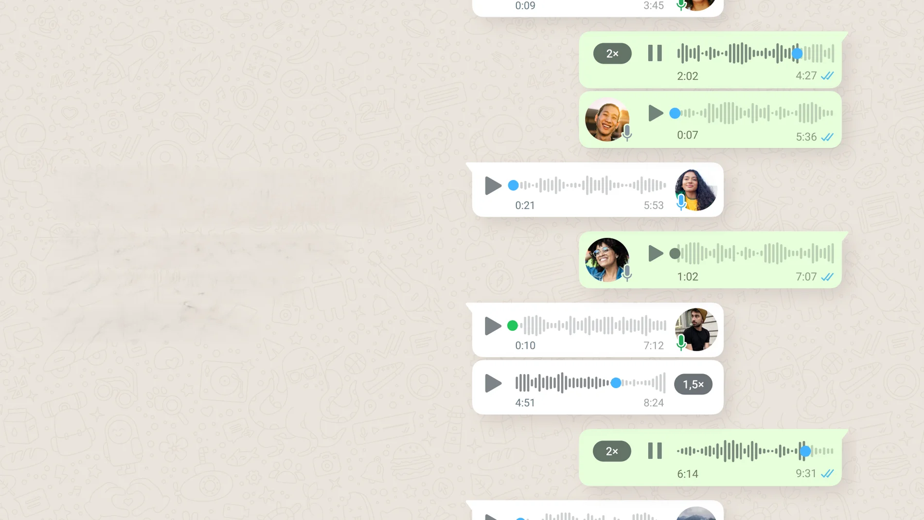 WhatsApp se carga los mensajes de voz con una actualización, pero tiene una solución.