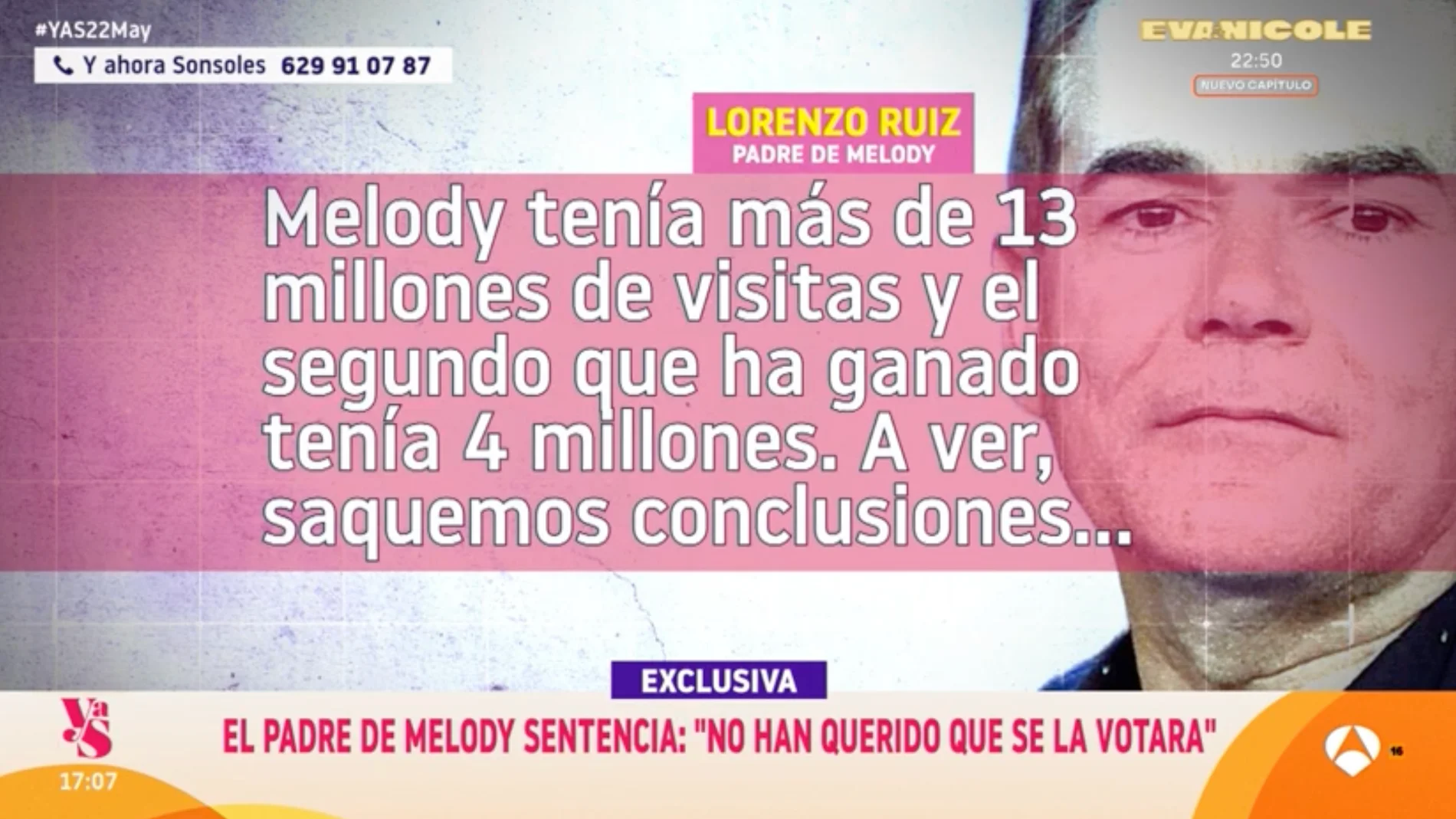 Captura de Lorenzo Ruíz en 'Y ahora Sonsoles'