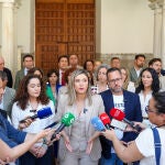 El cuatripartito de izquierdas ensaya en el Parlamento de Andalucía su coalición electoral