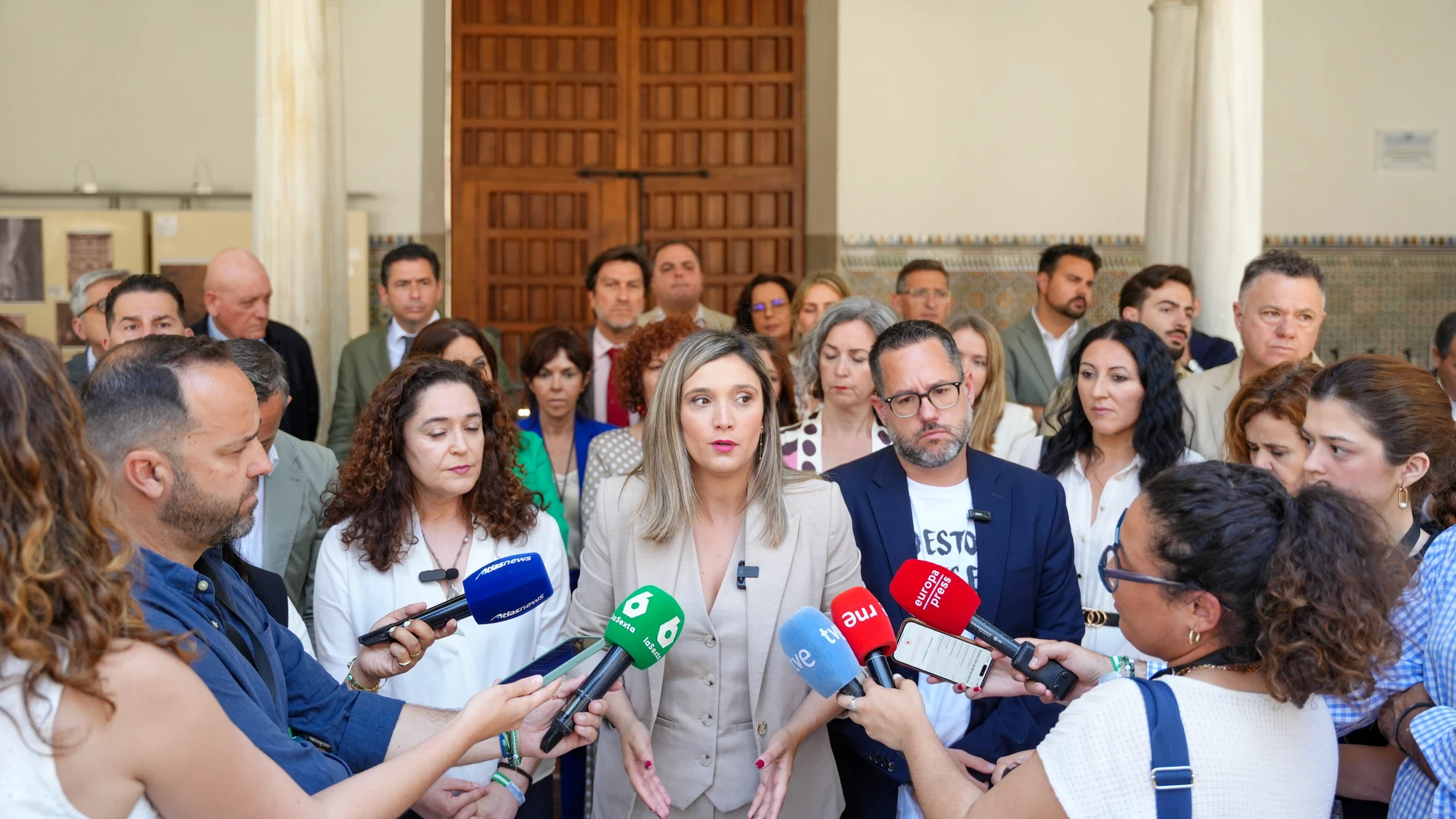 El cuatripartito de izquierdas ensaya en el Parlamento de Andalucía su coalición electoral