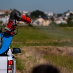 Maniobras de fumigación llevadas a cabo en marzo para controlar el Virus del Nilo en la Puebla del Río (Sevilla)