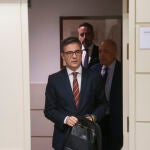 Félix Bolaños, este viernes, en la Comisión de Justicia del Senado. David Jar