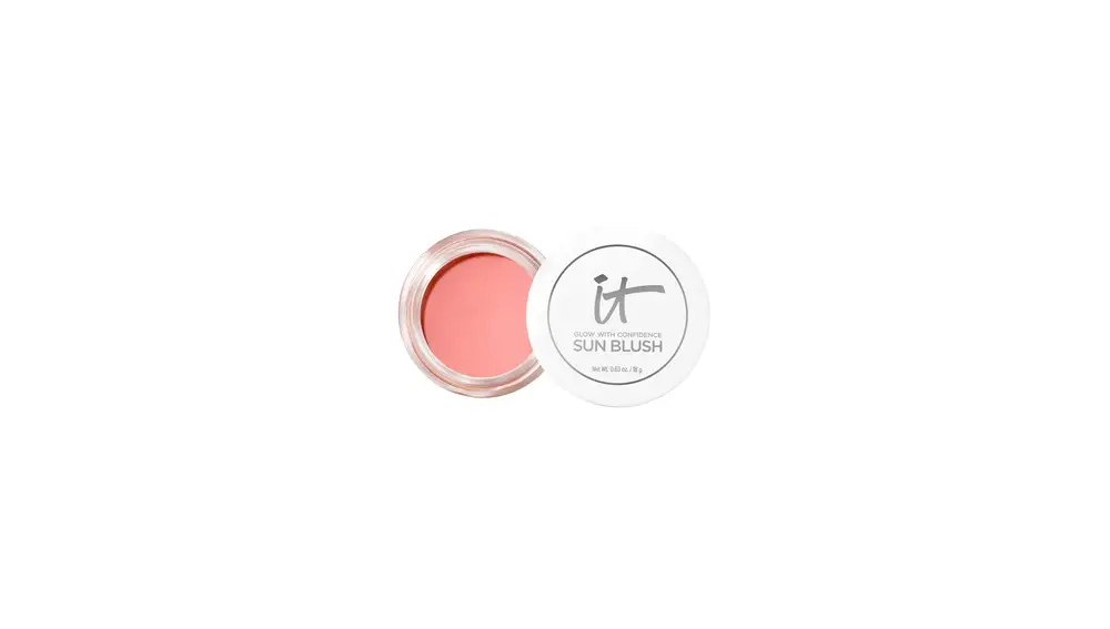Glow with confidence sun blush.