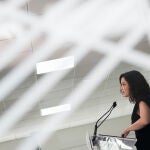 La presidenta de la Comunidad de Madrid, Isabel Díaz Ayuso, visita la Escuela de Cinematografía y del Audiovisual de la Comunidad de Madrid (ECAM)