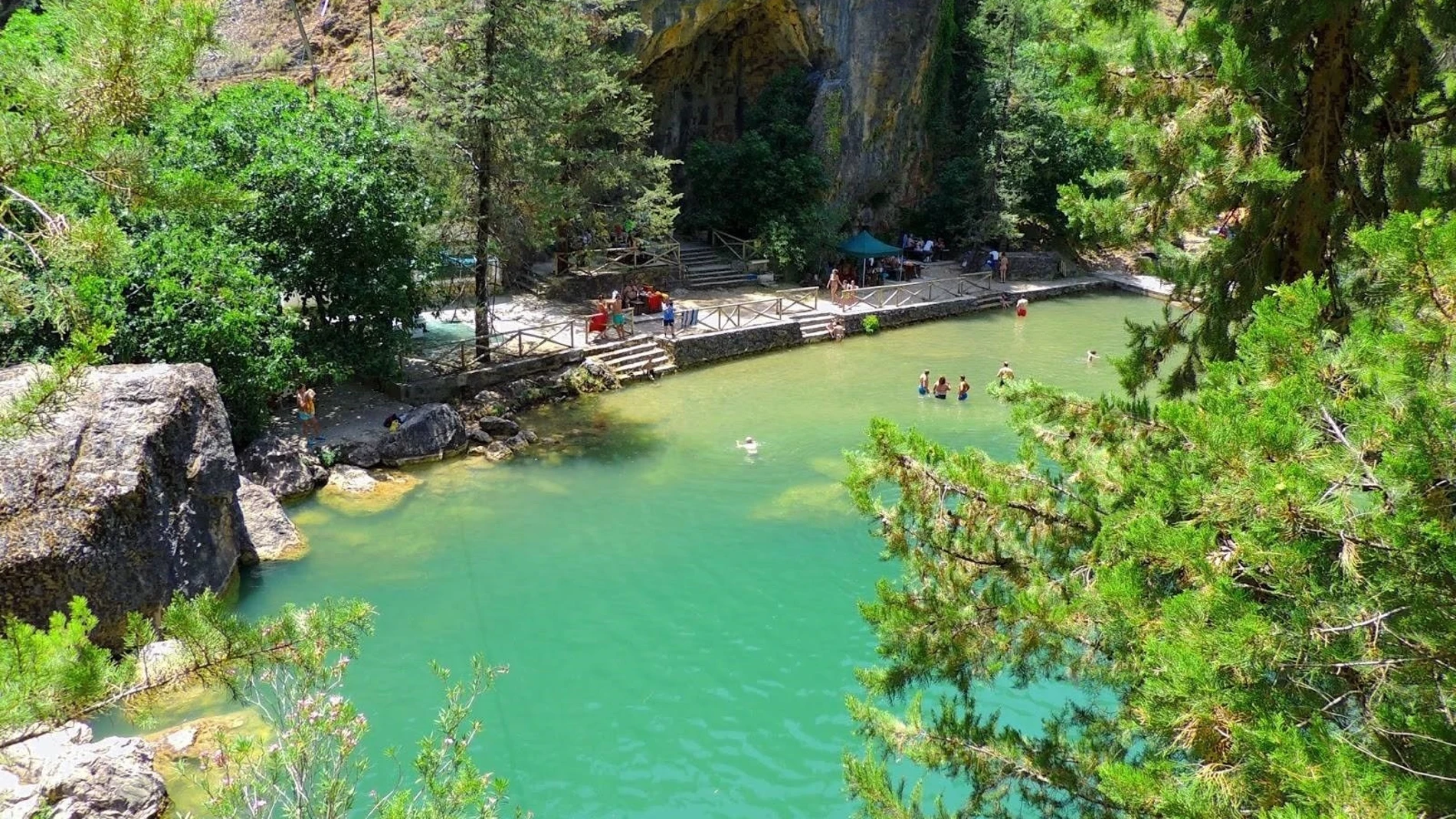 Charco del aceite, en Jaén