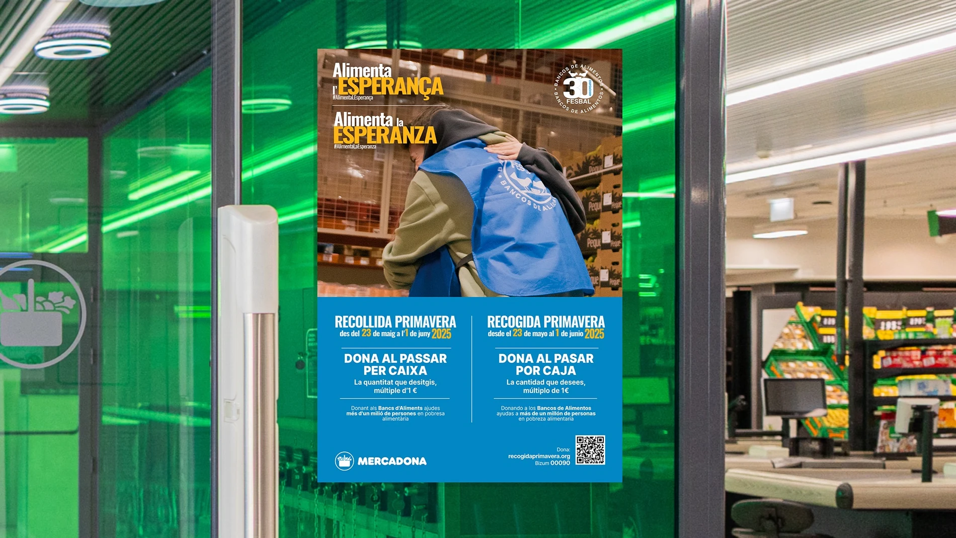 Mercadona colabora con FESBAL en la Recogida Primavera 2025 REMITIDA / HANDOUT por MERCADONA Fotografía remitida a medios de comunicación exclusivamente para ilustrar la noticia a la que hace referencia la imagen, y citando la procedencia de la imagen en la firma 23/05/2025